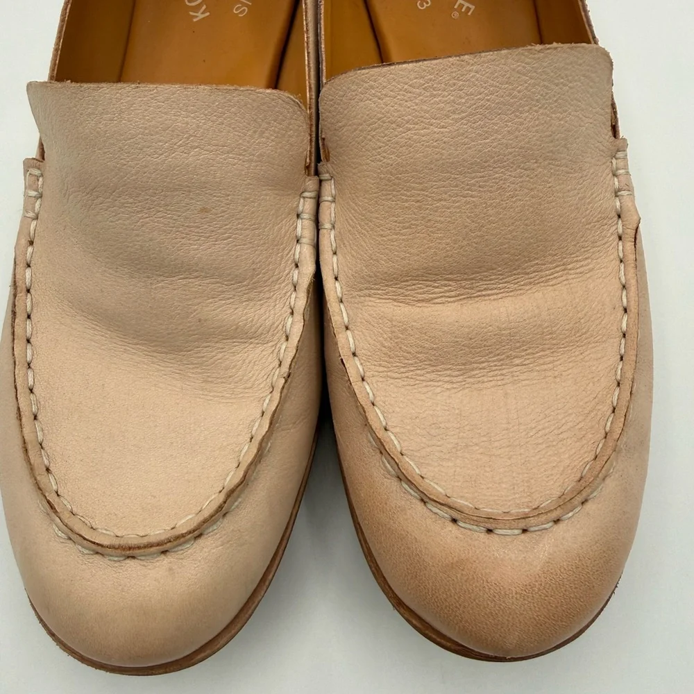 Kork-Ease Meg Black Loafer Hand-Made Moc-Toe Loafer Size 9.5M - Picture 7 of 16